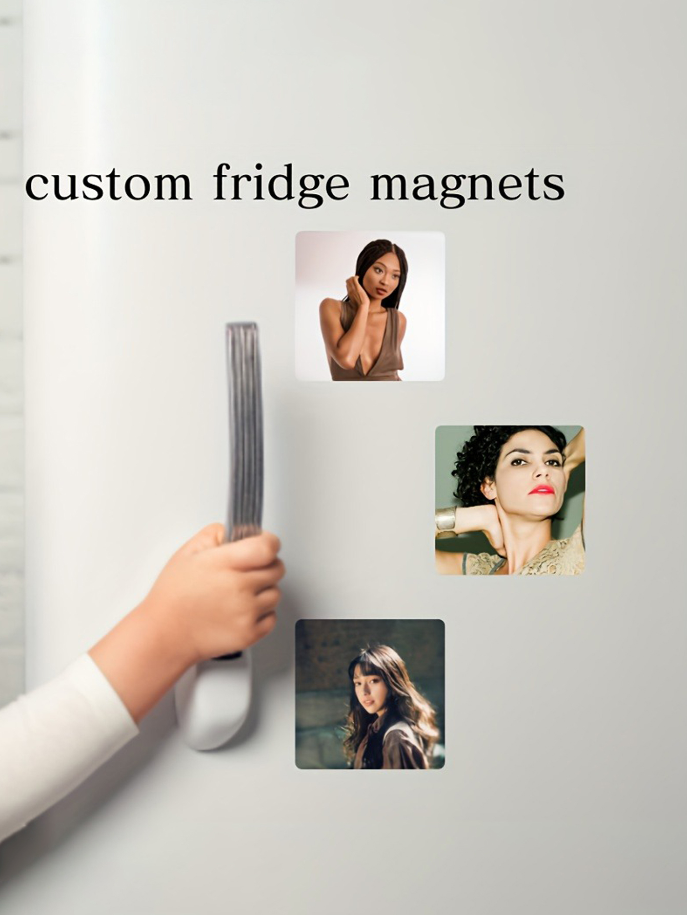 Personalized Picture Magnet for Refrigerator